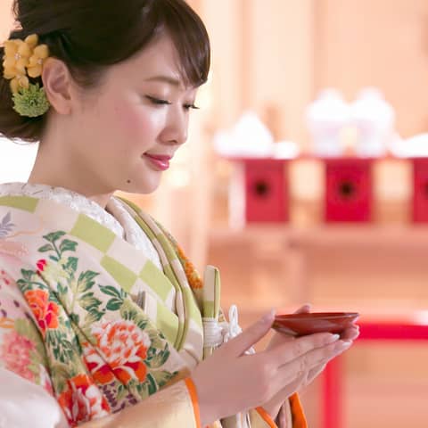 日本の伝統 和の結婚式!衣裳も充実★神前式プラン