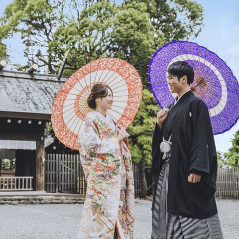 日本の伝統 和の結婚式!衣裳も充実★神前式プラン