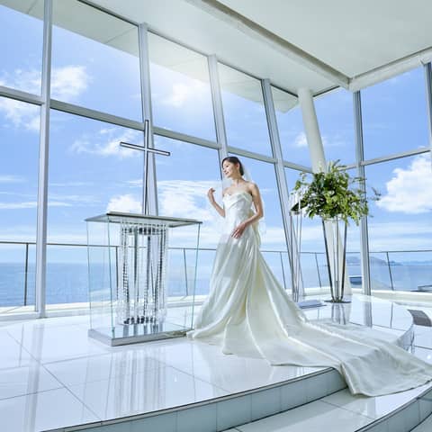 湘南・鎌倉の絶景を 一望できるウエディング|鎌倉プリンスホテル