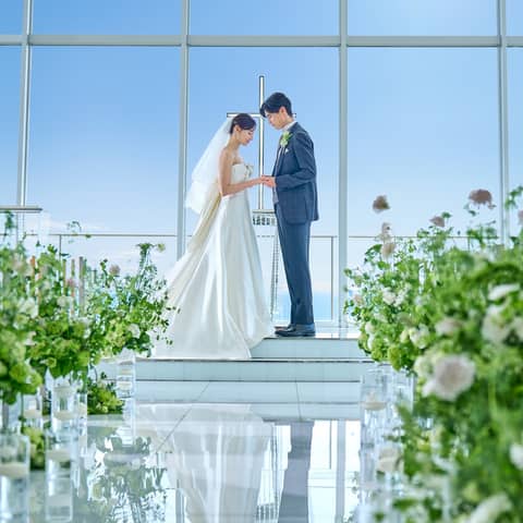 湘南・鎌倉の絶景を 一望できるウエディング|鎌倉プリンスホテル