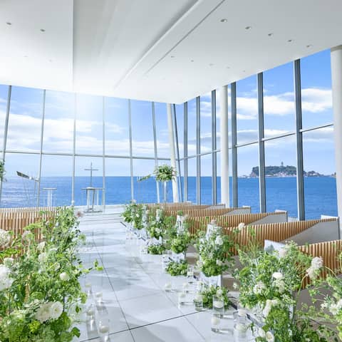 【公式】都心約1時間で叶う湘南・鎌倉の絶景リゾートウェディング|鎌倉プリンスホテル
