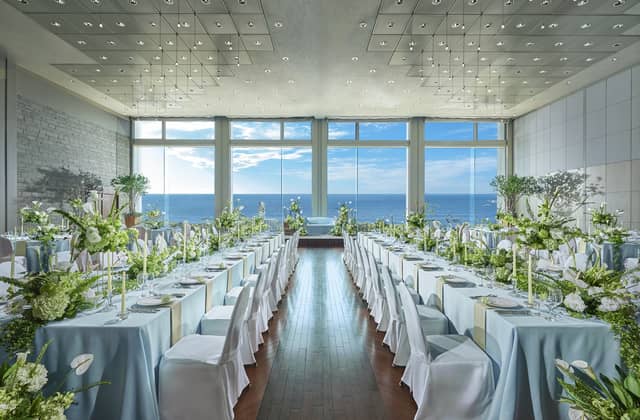 湘南・鎌倉の絶景を 一望できるウエディング|鎌倉プリンスホテル