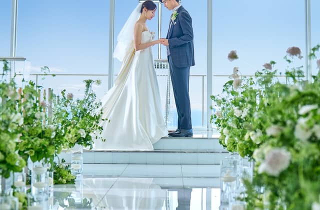 湘南・鎌倉の絶景を 一望できるウエディング|鎌倉プリンスホテル