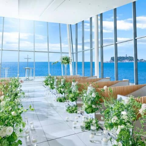 湘南・鎌倉の絶景を 一望できるウエディング|鎌倉プリンスホテル