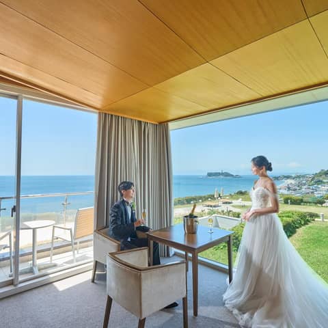 湘南・鎌倉の絶景を 一望できるウエディング|鎌倉プリンスホテル