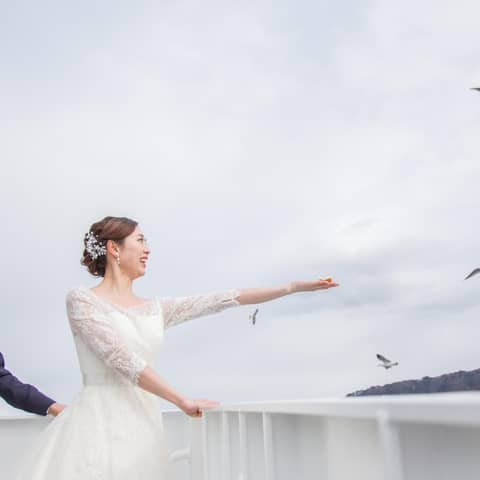 【みやこ遊覧船編/挙式プラン】わたしたちらしい挙式を。