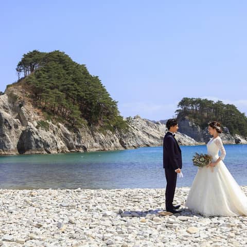 【浄土ヶ浜編/挙式プラン】わたしたちらしい挙式を。