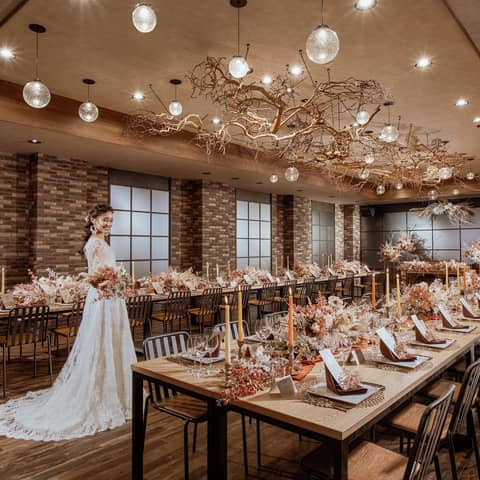 【公式】ルリアン大阪(ベルクラシック空港)|関西唯一のドライフラワーが広がる結婚式場|北摂・大阪空港