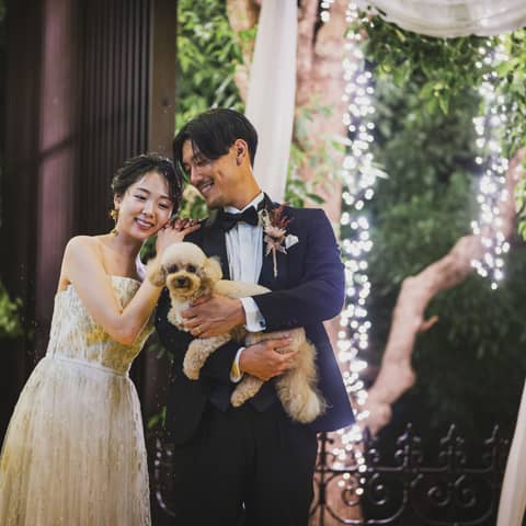 【ペット婚プラン登場!】大切な愛犬と一緒に叶える結婚式プラン