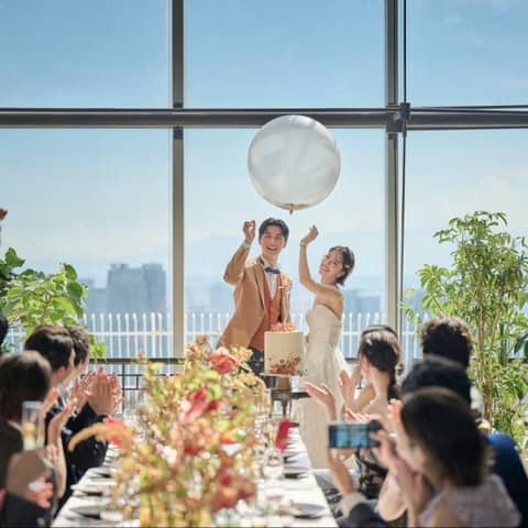 公式HP限定!【通年OK】披露宴プラン◇60名168万~