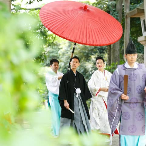 【和装×レストランウェディング】提携神社挙式&レストランWプラン