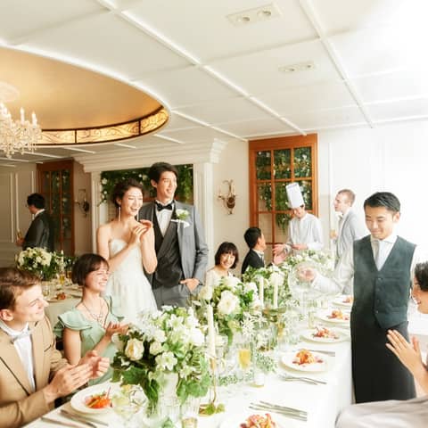 【公式】ロザンジュイア広尾迎賓館|東京・広尾の一軒家・邸宅を貸切って過ごす結婚式場・ウエディング