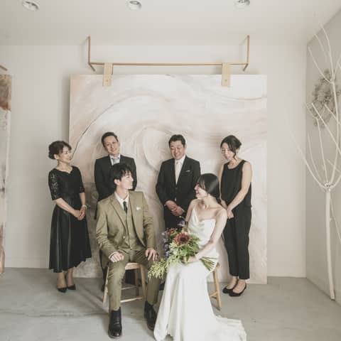 【食事会のみ】家族だけでの顔合わせや少人数Wに◆6名33万円プラン