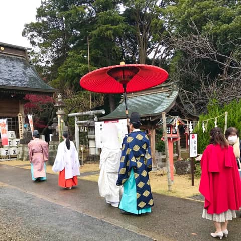 【神前式+披露パーティ】ご希望に合わせて挙式神社が選べる神前式プラン*