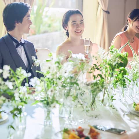 【挙式+会食-42万円】アットホーム\美食でもてなす家族婚/