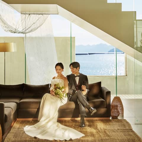 純白のチャペルで本格挙式+温泉ほっこりプラン