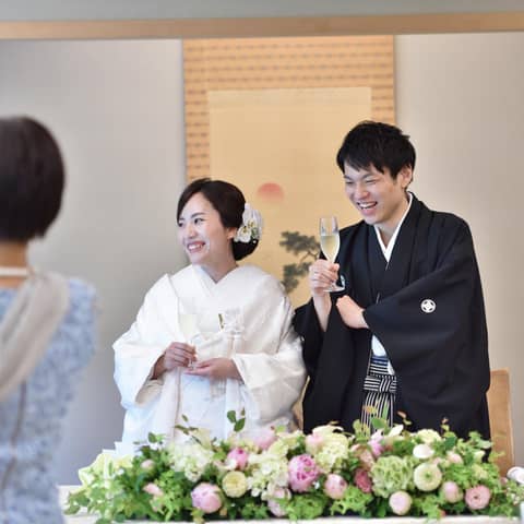 *顔合わせを兼ねた家族婚*4名~8名