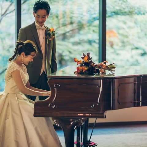 【和モダン×ドレススタイル】和と洋を両方叶えるウエディング*70名