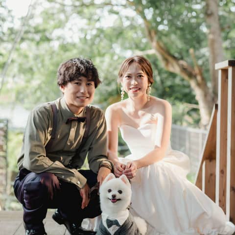 ◆愛犬と一緒に叶える挙式+会席料理と(愛犬と泊まれる)宿泊プラン