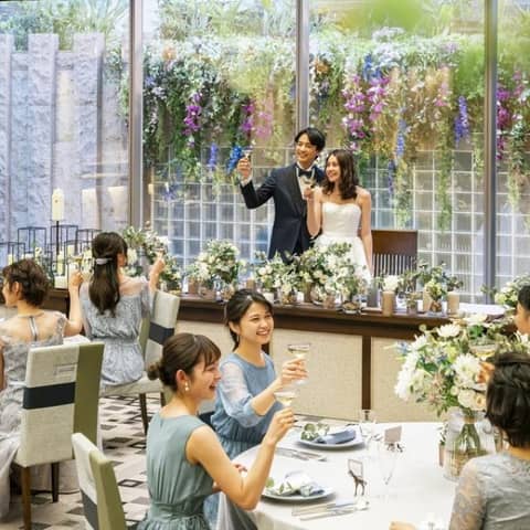 【 挙式+20名会食 】両家のご親族様へご挨拶&お披露目プラン