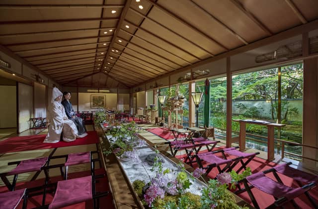 高級料亭を一日一組限定で一棟貸切ウエディング|有栖川清水【公式】