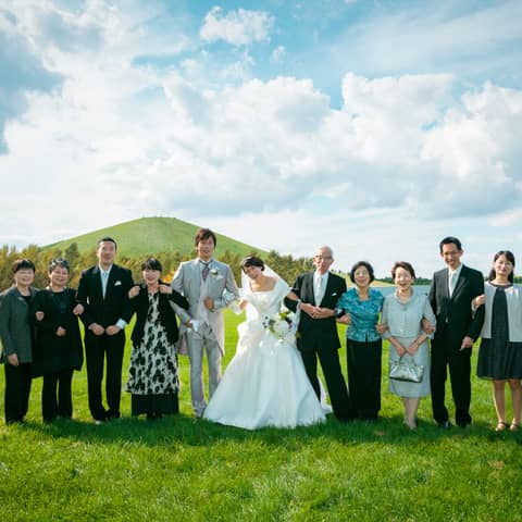家族だけのフォトウェディングプラン(写真+衣装+食事が全てプラン内)