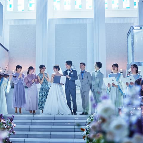 <大聖堂挙式のみ>60万5000円 ドレス金額上限なしの特別ご優待!