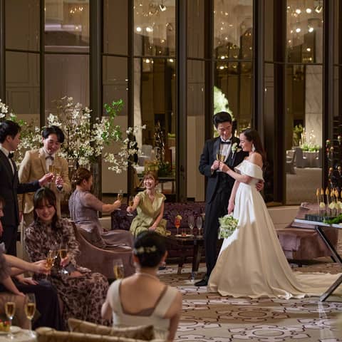 <大人数限定>~26年3月◆挙式料100%OFF+選べる特典付