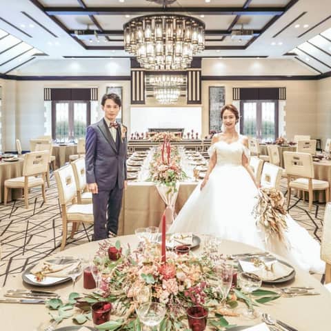 〈秋冬プラン〉2026年9月~12月の結婚式☆【60名226万円】