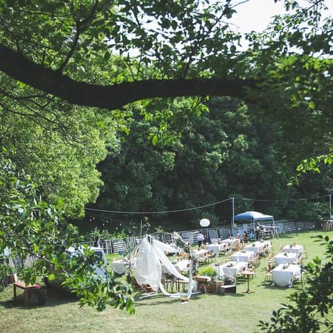 新プラン適用【アウトドア好き必見!】ガーデンウエディング!ペット同伴◎