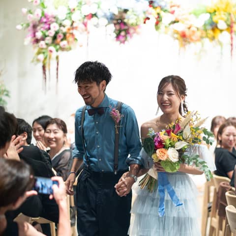 【会費制ウェディングパーティ】貸切空間とフルコースでおもてなし♪