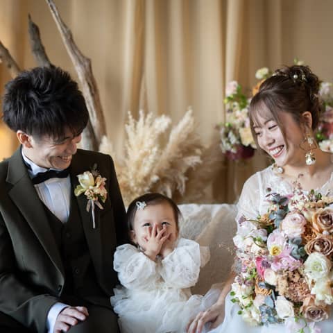 【ファミリーウェディングプラン】貸切でお子様と思い出をつくる結婚式