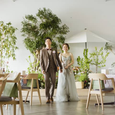 【二部制】家族婚と1,5次会がセットになった限定プラン