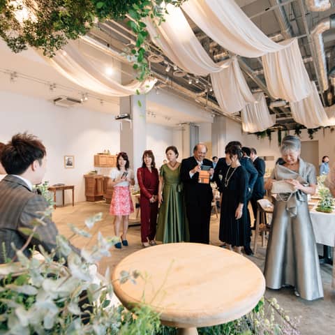 【少人数で挙式+お食事会】お料理ランクアップの贅沢貸切ウェディング