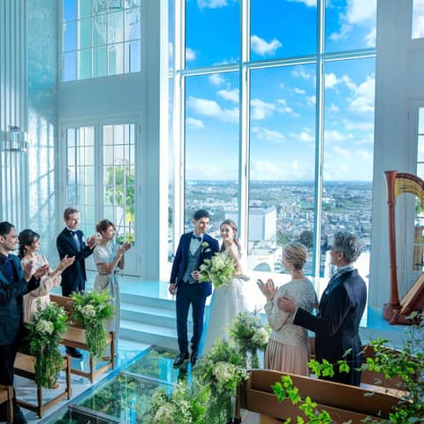 【公式】ラグナヴェール スカイテラス|さいたま新都心駅徒歩1分の結婚式場