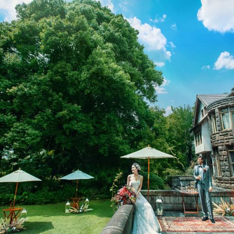 旧細川侯爵邸(和敬塾本館・東京都指定有形文化財)/【ベストレート保証】ウエディングガーデン