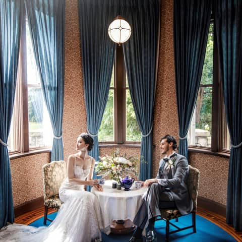 旧細川侯爵邸(和敬塾本館・東京都指定有形文化財)/【ベストレート保証】ウエディングガーデン