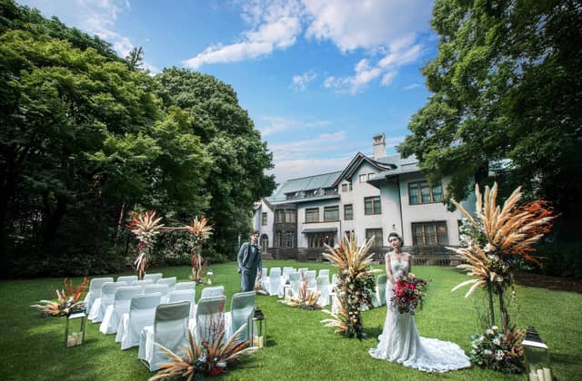 旧細川侯爵邸(和敬塾本館・東京都指定有形文化財)/【ベストレート保証】ウエディングガーデン