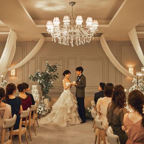 【お急ぎ少人数婚】ファミリーWDでカジュアルな雰囲気に!