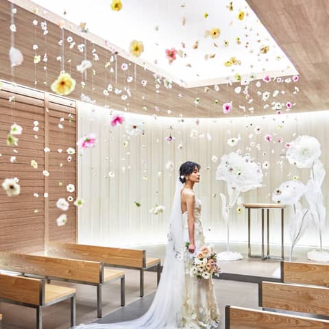 挙式のみをご希望のおふたりに【キリスト教式×土日挙式】シンプルプラン