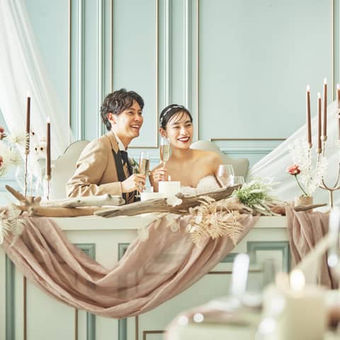 【お急ぎ少人数婚】ファミリーWDでカジュアルな雰囲気に!