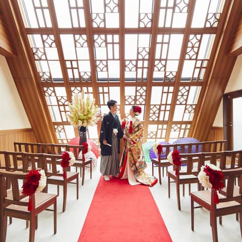 【挙式のみ】Chapel Kagura和装人前式プラン
