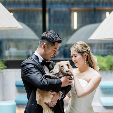 *P.A.W*愛犬と過ごすウェディング|記念特典ご用意