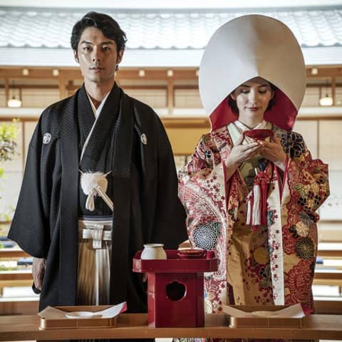 公式限定【最大120万円特典】本格神殿で叶える和婚◆50名159万円~