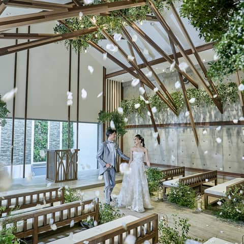 【挙式のみ】ナチュラルなチャペルで叶える結婚式