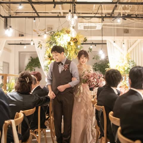 【予算重視の方必見】挙式&ファミリー会食プラン(6名39.8万円)