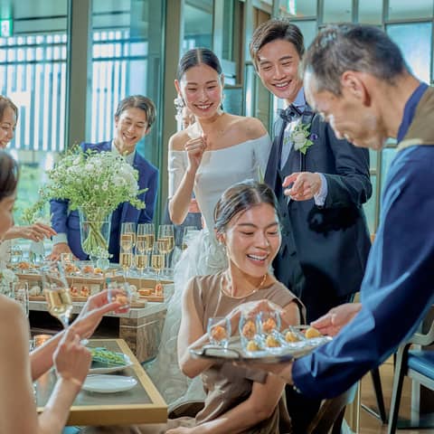 ホテル品質をカジュアルに!限定特典付の会費制ウエディング