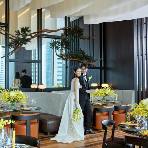 【2026年秋】最上階のロケーションを楽しむ貸切ウェディングプラン