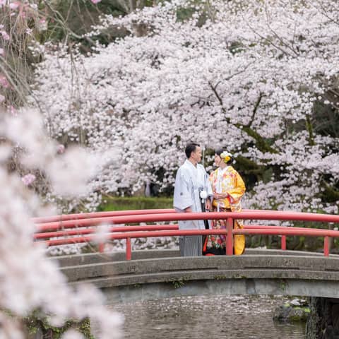 【三嶋大社で家族中心の少人数結婚式】富士山三島 東急ホテル