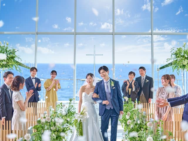 湘南・鎌倉の絶景を 一望できるウエディング|鎌倉プリンスホテル